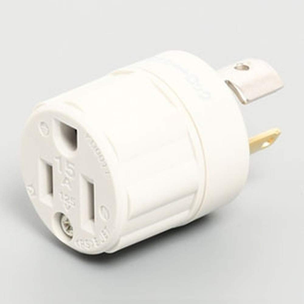 Amazon.co.jp: アメリカン電機 アダプター 引掛形-平刃形 白 KD0011